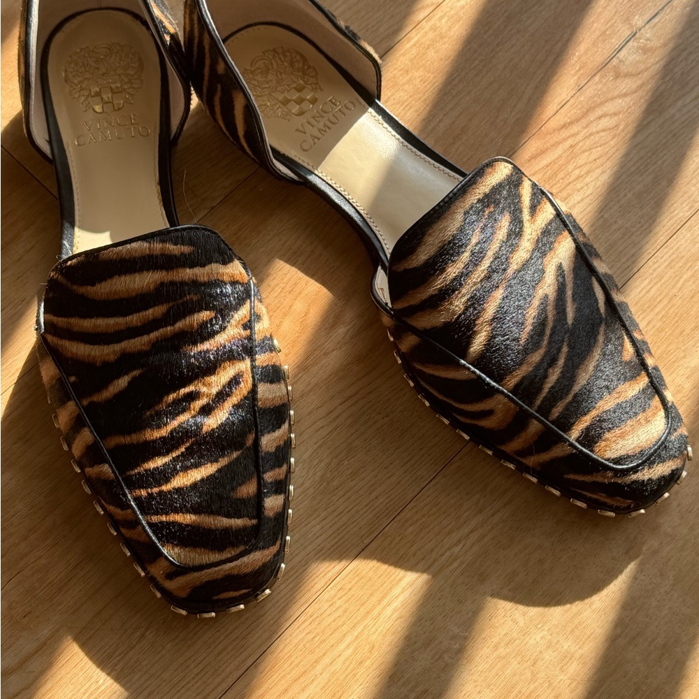 Vince Camuto Women's Tiger Stripe Loafers
